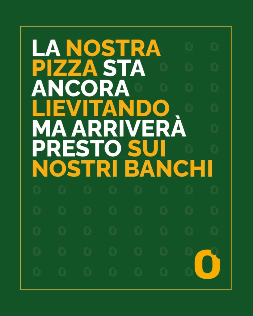 I prodotti migliori. La pizza in lievitazione sui nostri banchi